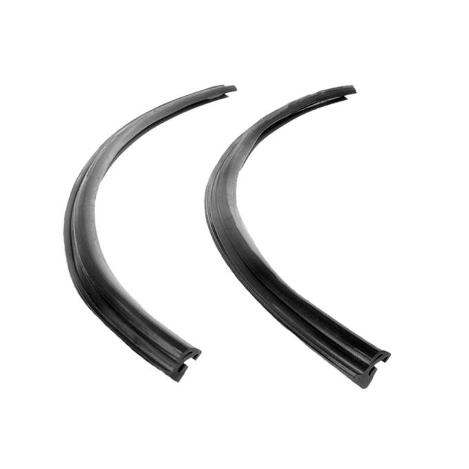 Metro Moulded Parts 1962-1972 Dodge / Plymouth Rear Roll-Up Window Seals. Two Pieces, 20" Long VS 7-A