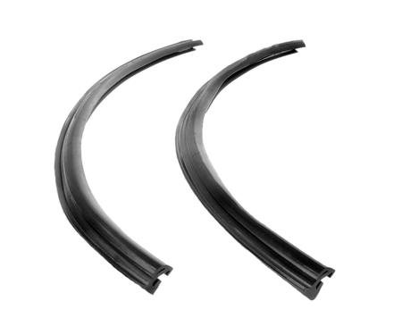 Metro Moulded Parts 1962-1972 Dodge / Plymouth Rear Roll-Up Window Seals. Two Pieces, 20" Long VS 7-A