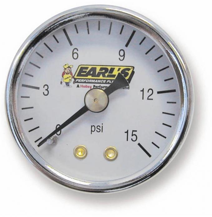 Earl's Performance Fuel Pressure Gauge 100195ERL