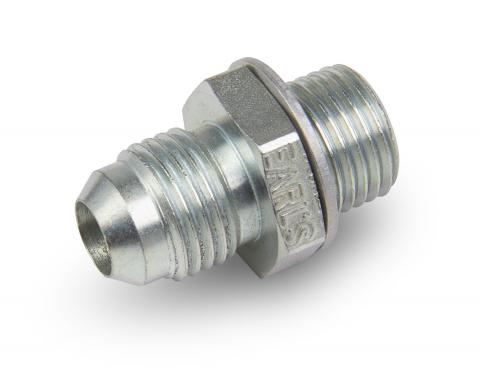 Earl's Straight Transmission Adapter -6 Male to 9/16-18 Threads, Short (Front) 961982ERL