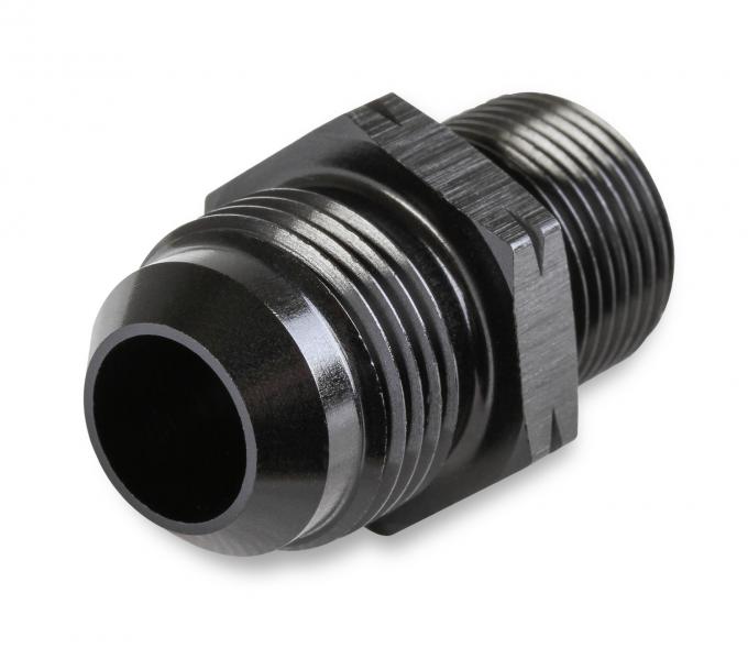 Earl's Straight Male an -8 to 12mm X 1.5, Black AT9919EFGERL