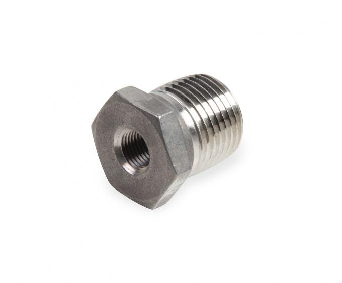 Earl's Fem.3/8" NPT to Male 3/4" NPT Pipe Bushing Reducer, Stainless Steel SS991208ERL