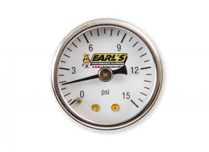 Earl's Fuel Pressure Gauge 100195ERL