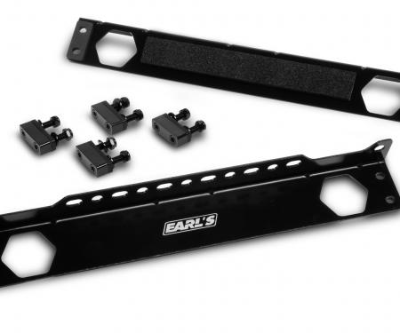 Earl's Oil Cooler Mounting Brackets for Temp-a-Cure Oil Cooler 1404ERL