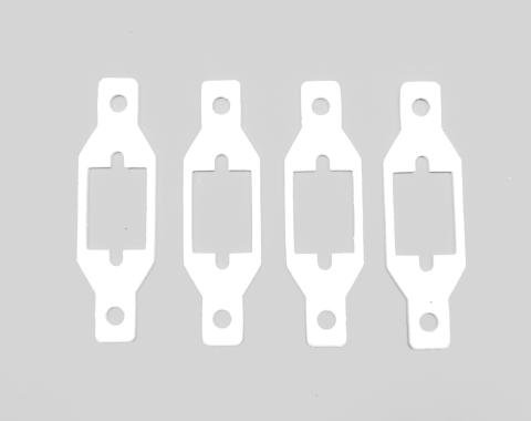 Detroit Muscle Technologies Mopar A B E F Body 72- 80 Side Marker Light Gaskets -WHITE GEN7280SM01-WHITE