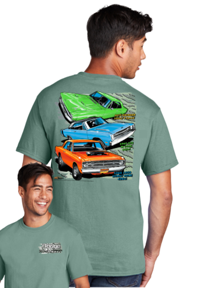 Port & Company Dart 3 Car T-Shirt