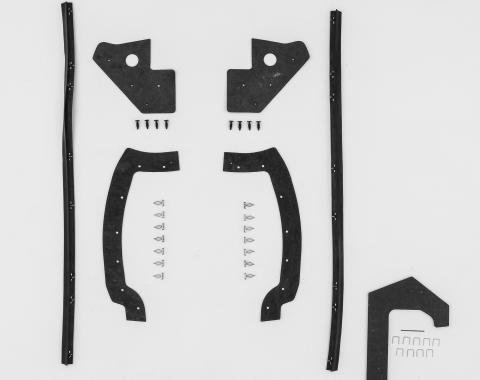 Detroit Muscle Technologies Mopar A Body 70-72 Dart, 71-72 Demon MEGA Splash Shield Set - Auto ADA7072SS90