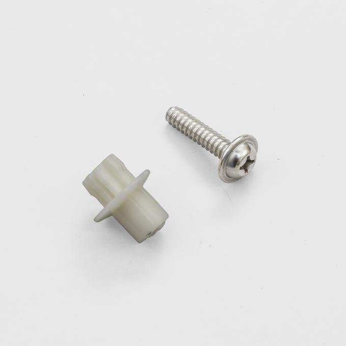 Detroit Muscle Technologies Mopar A Body 70-72, B 68-70, E 70-74 Door Window Glass Up Stop Bumper & SCREW - SHORT 1" CHR2894599-SCREW