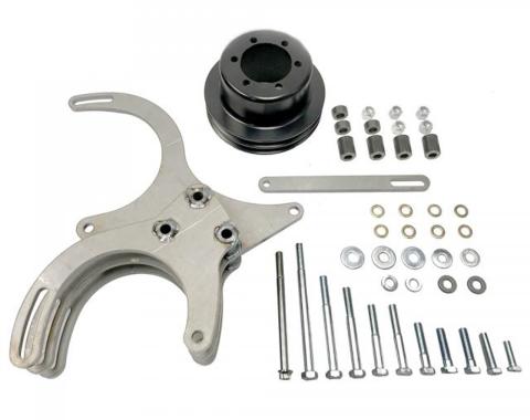 Vintage Air 1955-58 Chrysler 331 354 Hemi Compresor & Alternator Mounting Bracket (Also Fits 301 331 & 354 Poly) 151007