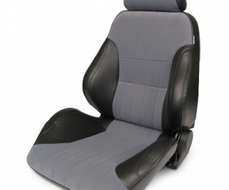 Procar Smoothback Rally Seat, with Headrest, Left, Velour