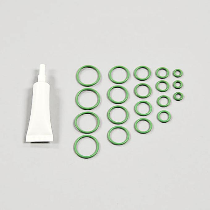 Detroit Muscle Technologies Mopar Generic A B C E Body 62-93 AC Green O-Ring Oring Set GEN6293OR01