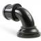 Holley Water Neck, Swivel 90 Degree Angle, Black 97-341