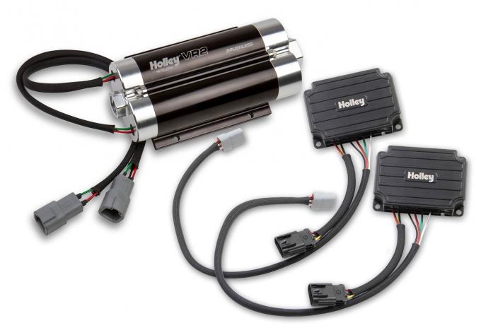 Holley VR2 Brushless Fuel Pump w/Controller-Single 16AN Inlet 12-3000