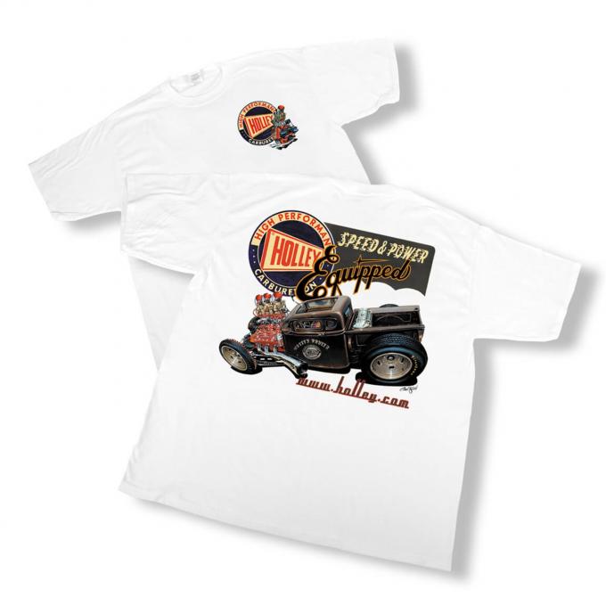 Holley Retro T-Shirt 10000-LGHOL