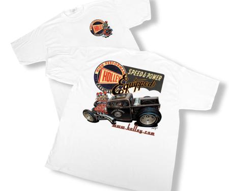 Holley Retro T-Shirt 10000-LGHOL