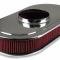 Holley Vintage Series Oval Air Cleaner, Polished 120-401