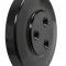 Holley SD7 Compressor Pulley Cover Black 97-185