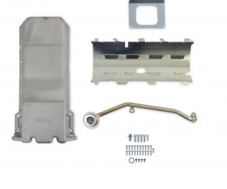 Holley Gen III Hemi Swap Oil Pan, Natural 302-63