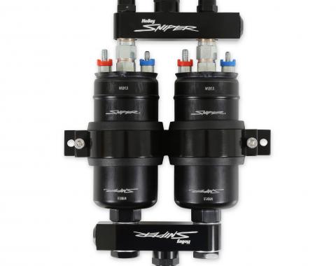 Holley Sniper 3.5 GPM Twin Pump and Manifold Kit 12-270