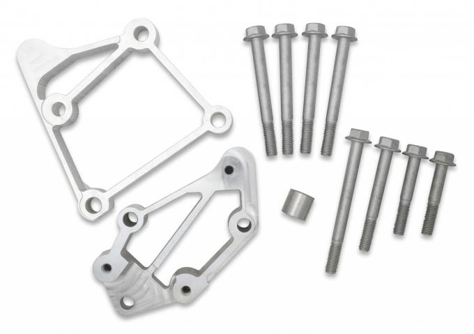 Holley LS Accessory Drive Bracket, Installation Kit for Middle Alignment 21-2P