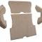 ACC 1978-1979 American Motors Concord 2DR Hatchback w/o Hidden Compartment Cargo Area Cutpile Carpet