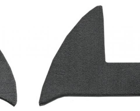 ACC 1984-1985 Dodge W100 Kick Panel Inserts with Cardboard Cutpile Carpet