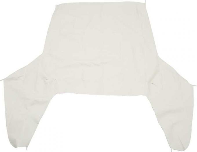 OER 1967-69 Dodge Dart, Convertible Top, Pinpoint, White MA155201