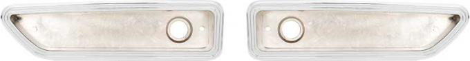 OER 1970-71 Dodge Challenger, Rear Side Marker Bezels, Pair ME1516