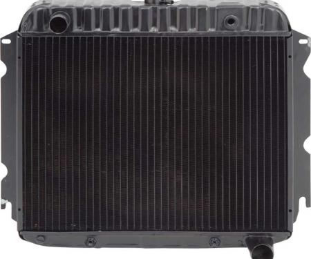 OER 1973 Mopar A-Body Small Block V8 With Automatic Trans 4 Row Replacement Radiator MA2263A