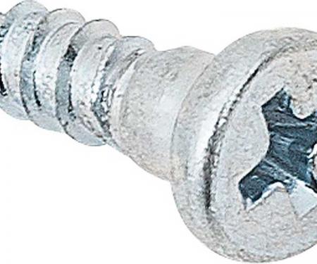 OER Molding Clip Stud Screw, #4 x 3/8" with 1/8" Shoulder, Zinc Plated 4492963
