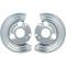 1973-74 Dodge, Plymouth B, E-Body, Disc Brake Backing Plates, Pair, Also used with 1962-74 Brake Conversions