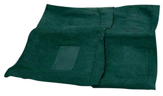 OER 1971-73 Plymouth Road Runner With Front Bench Seat And 4 Speed Dark Green Loop Carpet MB963508