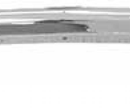 OER 1973-74 Dodge Challenger Reproduction Chrome Front Bumper With Jack Slots MM1006