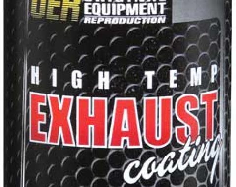 OER Black Hi-Temp Exhaust Coating 16 Oz Aerosol Can K89556