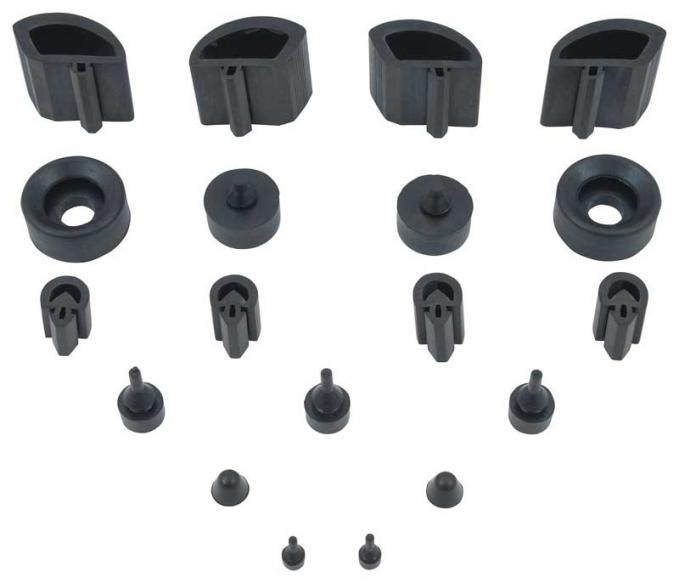 OER 1967-74 Mopar A-Body Rubber Bumper Set MA9819