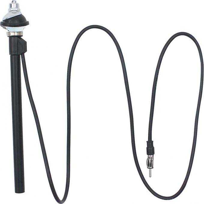 OER Telescopic Antenna Mast and Cable, Manual, Universal, Fender Mount T70467