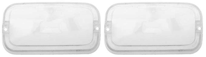 OER 1972-74 Plymouth Barracuda, Cuda, Park Lamp Lens, Pair ME1525