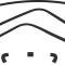 OER 1968-70 Dodge Coronet, Interior Rear Window Molding Set, 6 Piece Set MB1506