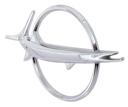 1967-68 Plymouth Barracuda, Hood and Trunk Emblem, Each
