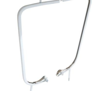 OER 1955-59 Chevrolet, GMC Pickup Truck, Chrome Vent Window Glass Frames, LH & RH, Pair T70489