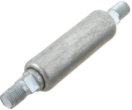 1932-48 Ford Car and Truck, Shackle Stud, Steel With Rubber Insert, Upper Or Lower, 4.015" Long x 3/4" OD