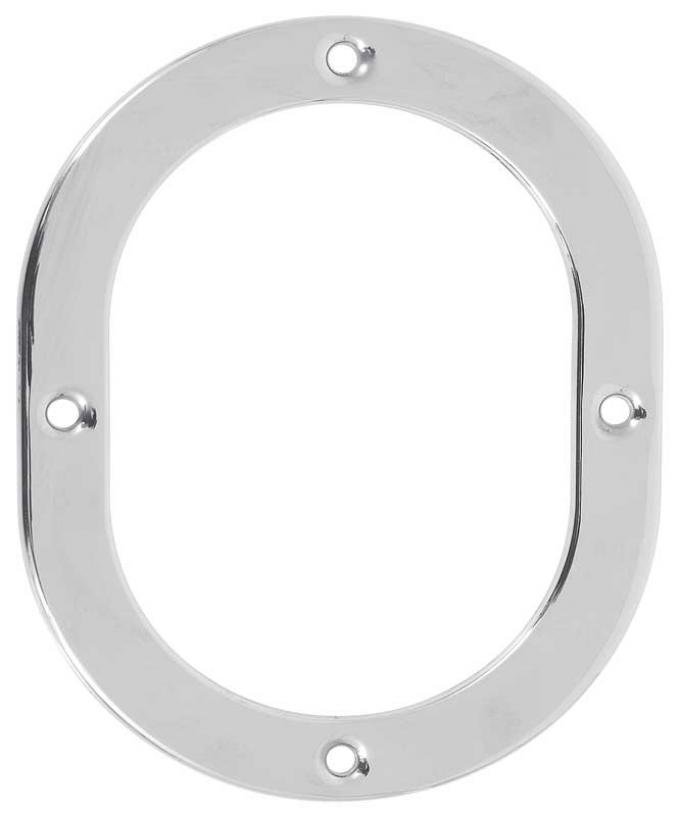 OER 1966-76 Mopar A-Body, Upper Shift Boot Bezel, Manual Trans, Chrome MA761