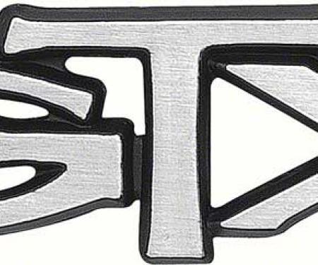 OER 1972-74 Plymouth, GTX Emblem, For Trunk Lid, Adhesive-Backed 3680160