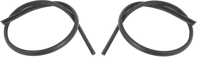 1940-56 Chevrolet Passenger Car, Bel Air, 150, 210, 1947-57 Chevrolet, GMC Truck, Headlight Bezel Seals, Without Wire Core Insert, Pair