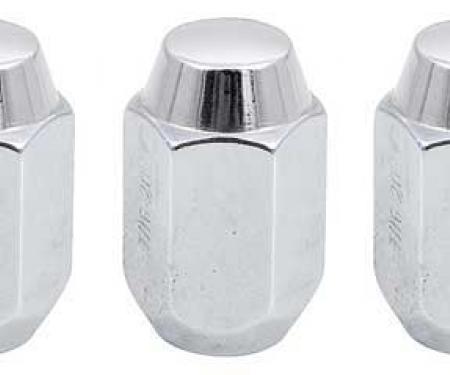 OER 1962-72 Dodge, Plymouth A Body, Rallye Wheel Lug Nut Set, 7/16", RH Thread, 5 Piece Set MA1804