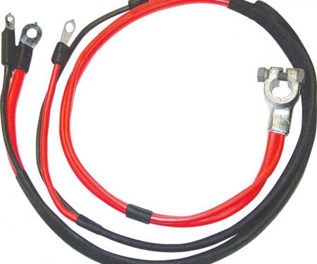 OER 1969-70 Dodge, Plymouth B-Body, Positive Battery Cable - Big Block, with 1-Piece Molded Starter Lug MB2534