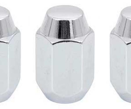 OER 1962-72 Dodge, Plymouth A Body, Rallye Wheel Lug Nut Set, 1/2", LH Thread, 5 Piece Set MA1805