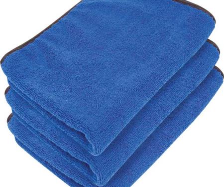 OER Blue Monster Microfiber Towels - 16" x 16" (3 Pack) K89806