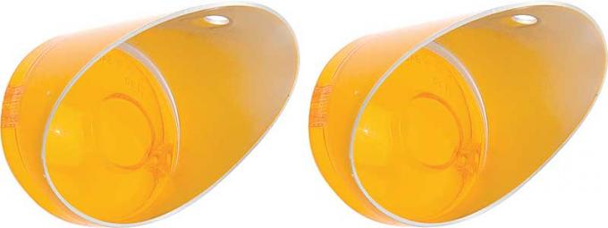 OER 1970-74 Dodge, Plymouth, Park Lamp Lenses, Amber, Various Models MD2062