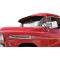 OER 1955-59 Chevrolet, GMC Truck, Standard Exterior Windshield Sun Visor, Stamped Steel, EDP Coated B7016